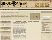 Tablet Screenshot of neuroglyphgames.com
